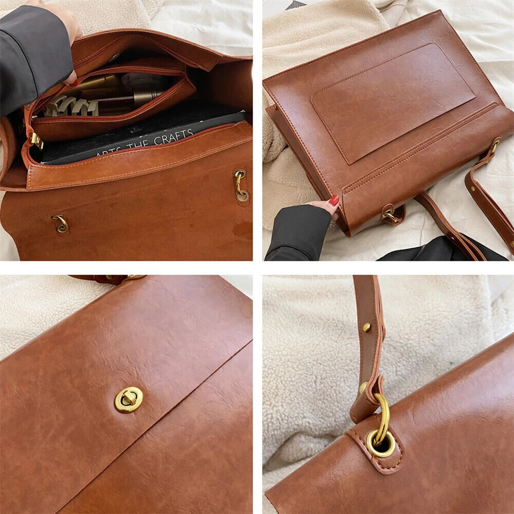 Shoulder Bags Women 2023 Winter Office Briefcase Crossbody Ladies Handbags