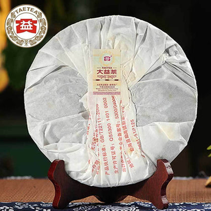 TAETEA 7572 (Batch 201) Ripe Puer Tea 357 g Dayi Shu Pu-erh Tea Cake