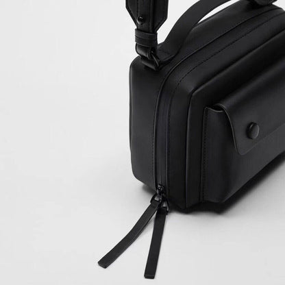 Bag Wide Shoulder Crossbody Bags Women Unisex Handbags Purses Square Tote
