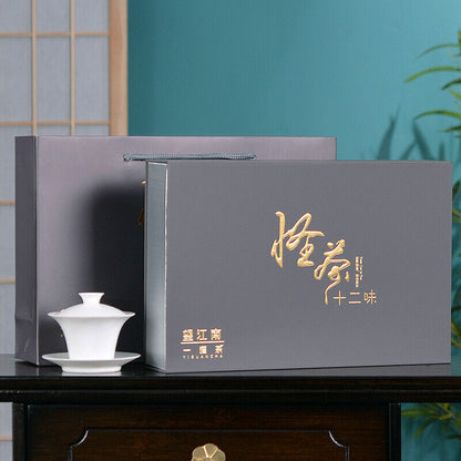 望江南武夷岩茶武夷金骏眉大红袍普洱小青柑12种口味茶wang Jiangnan Wuyi Rock Tea