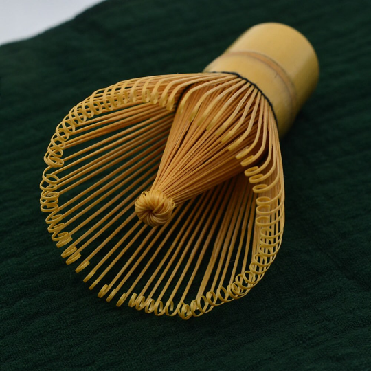 Bamboo Whisk with Holder Matcha Tea Ceremony Set