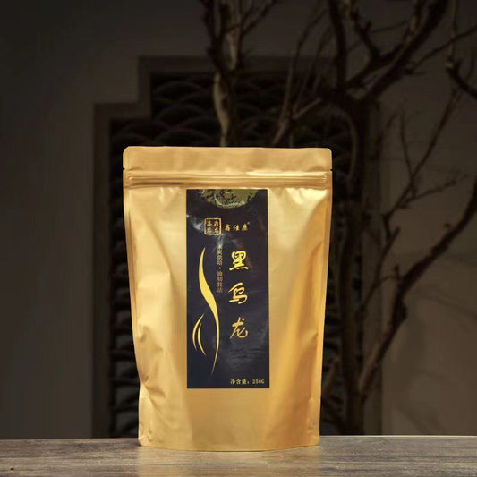 250g Taiwan Oolong Tea Carbon Baked Black Oolong Tea Chinese Black Tea Benefits