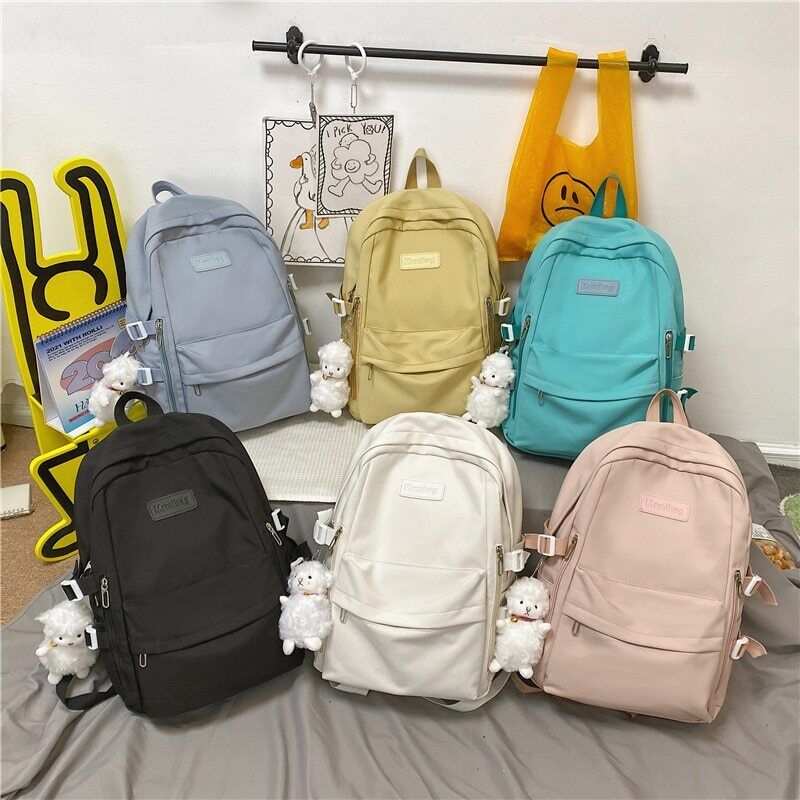 Women Backpack Multi-Pocket Student Female Travel Bag Book Schoolbag Girl Boys
