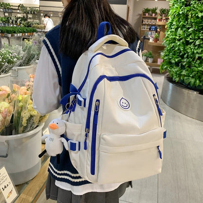College Backpack Girl Travel Book Backpack Bag Women Men School Bags