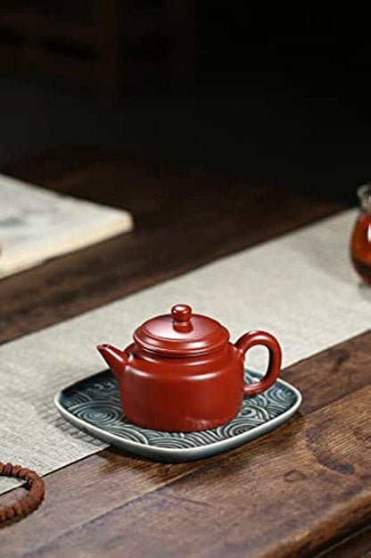 Yixing Clay Teapot 7oz Chinese Zisha Tea Pot Handmade Dahongpao Kungfu Tea Set