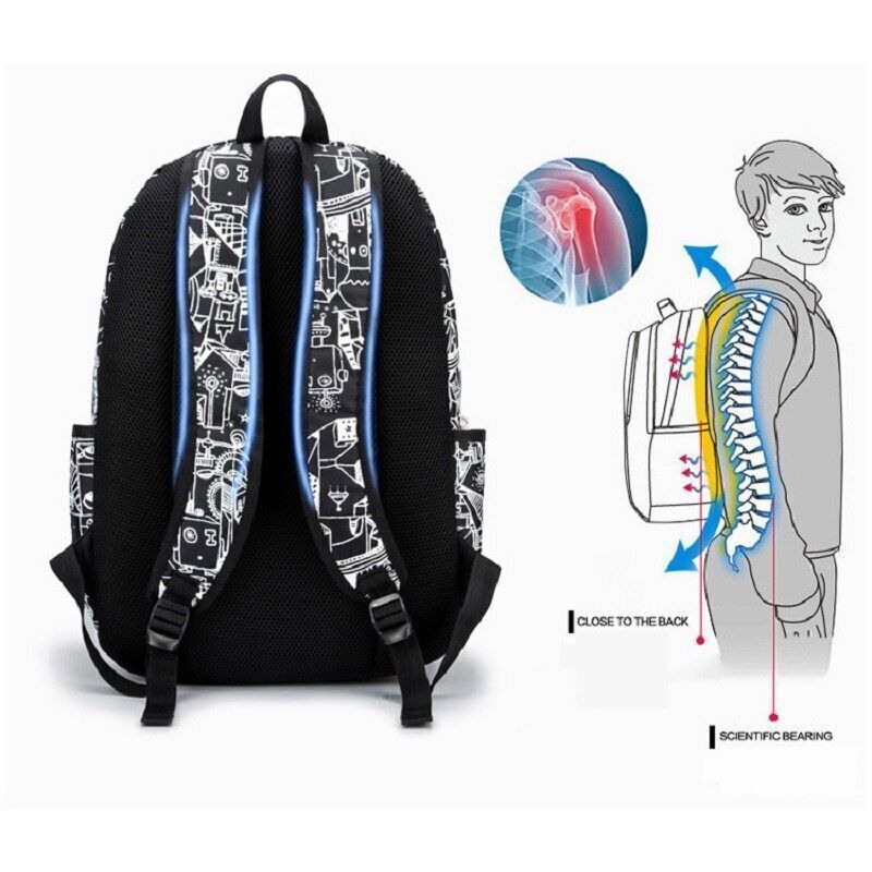 Children School Backpack Schoolbag Boys Girls Laptop Backpacks Nylon School Bags