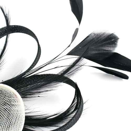 Fascinator Hat Veil Feather Fascinator Hair Clip Party Hat Fascinator Wedding