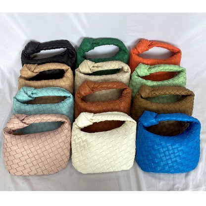 Golden Zipper Bag Synthetic Leather Tote Shoulder Bag Crossbody Handbag 26*24 CM