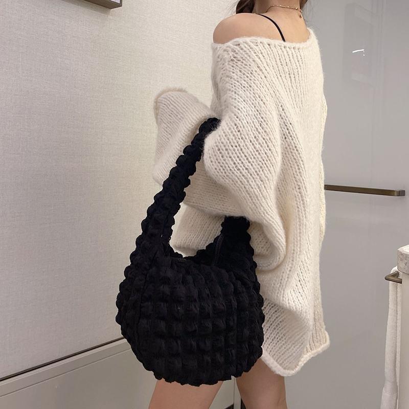 Bag Women Wrinkle Big Handbags Shoulder Bags Underarm Bag Purses 2023