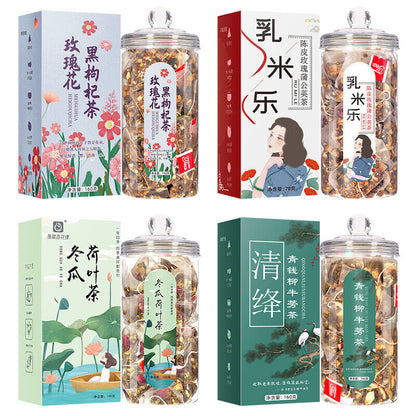 Chirp bottle of horseshoe bamboo cane tea 100g