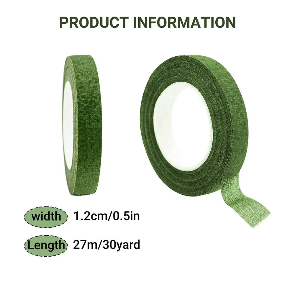 Floral Tape Bouquet 88Ft Self-Adhesive Wedding Christmas Bundling Tool Stem Wrap