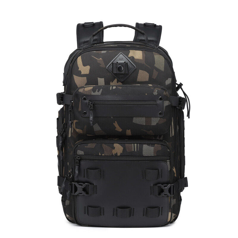 OZUKO Men's Backpack, Waterproof Oxford Large Travel Bag, 15.6" Laptop Backpack
