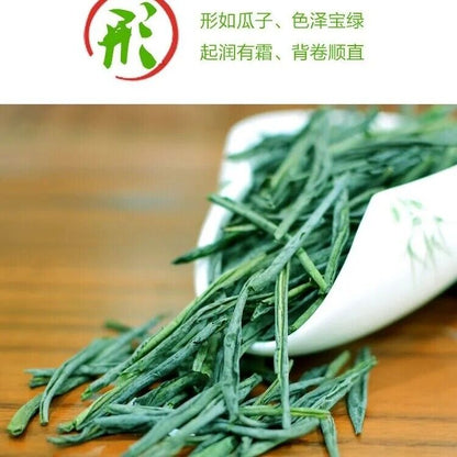 Lu An Gua Pian Natural Organic Green Tea,Chinese Early Spring Loose Leaf Tea