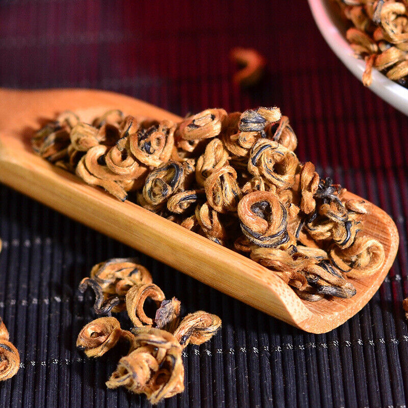 Yunnan Fengqing Dian Hong Huang Jin Luo Loose Leaf Golden Dianhong Balck Tea