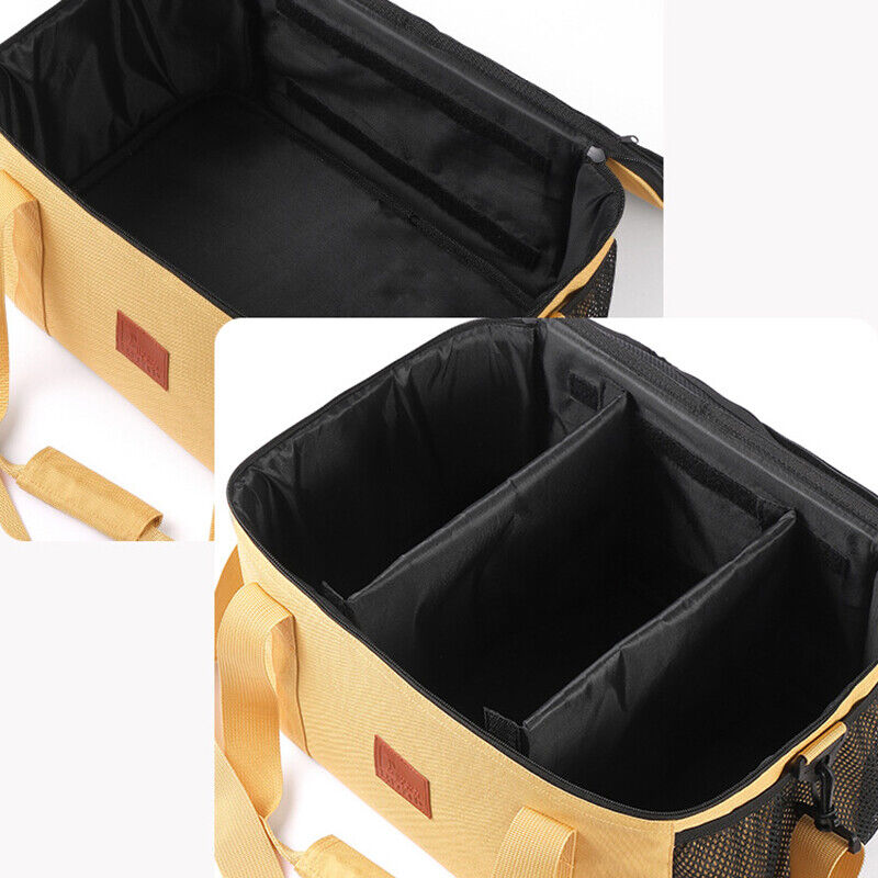 Waterproof Outdoor Stove Set Pot Storage Bag Camping Cookware Kit Handbag Picnic