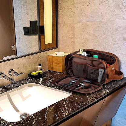 Men Cosmetic Bag Makeup Bag Nylon Travel Make Up Case Wash Toiletry Bag