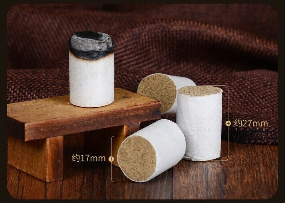 108pcs/bag 5Year Moxa Cone Roll Stick Moxibustion Health Care Moisture-proof Bag