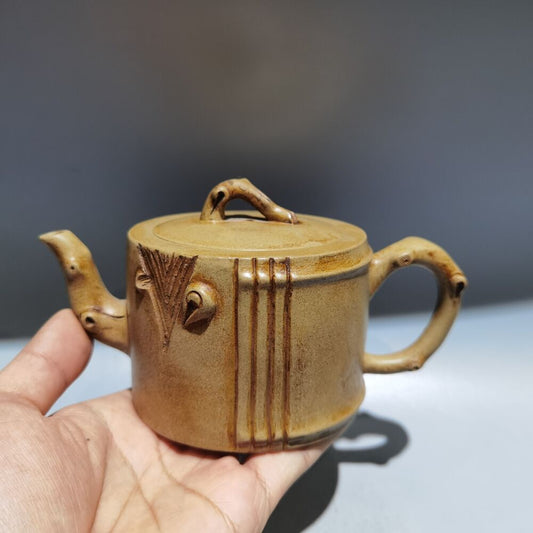 Vintage Chinese Yixing Purple Clay Teapot Zisha Ceremony Teaware Collection Rare