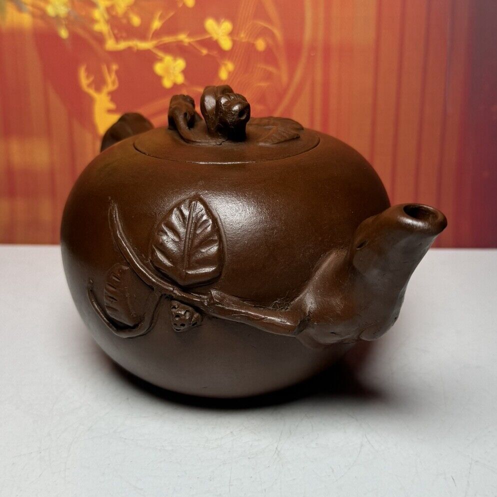 Vintage Chinese Yixing Purple Clay Teapot Zisha Ceremony Teaware Collection Rare