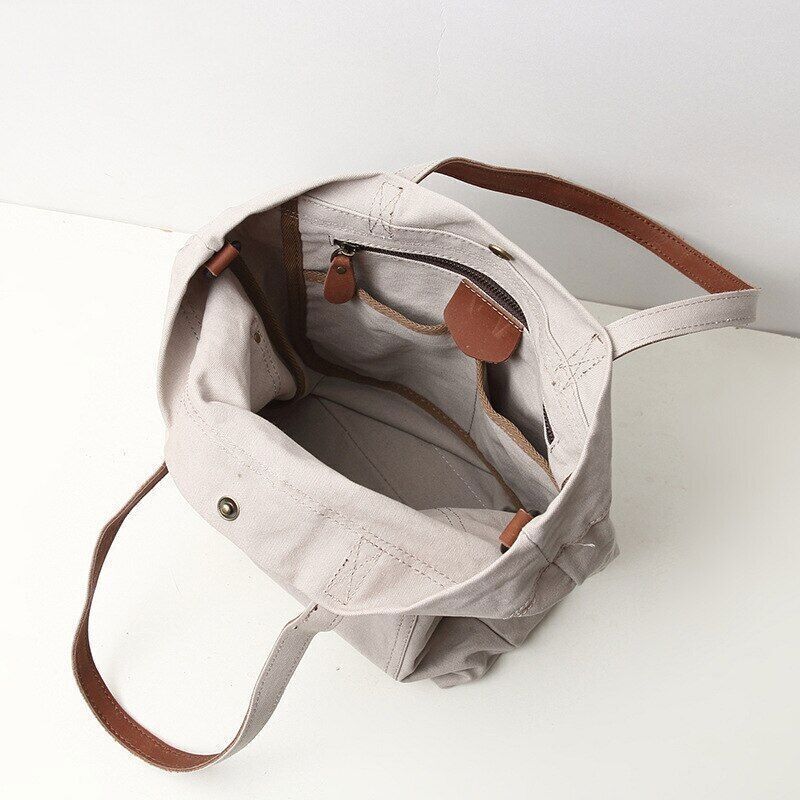 Female Shoulder Bags Canvas Women Tote Bag Outdoor Travel Ladies Handbags