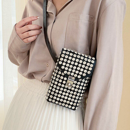 Diamonds Mini Bags Women Mobile Phone Bag Crossbody Bag Coin Ladies Wallet