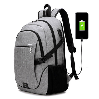 Male Backpack Bag 15.6 Inch Laptop Travel Backpack Teenagers Notebook School Bag