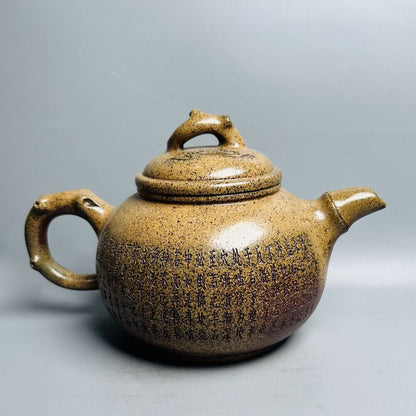 Vintage Chinese Yixing Purple Clay Teapot Zisha Ceremony Gift Teaware Exquisite