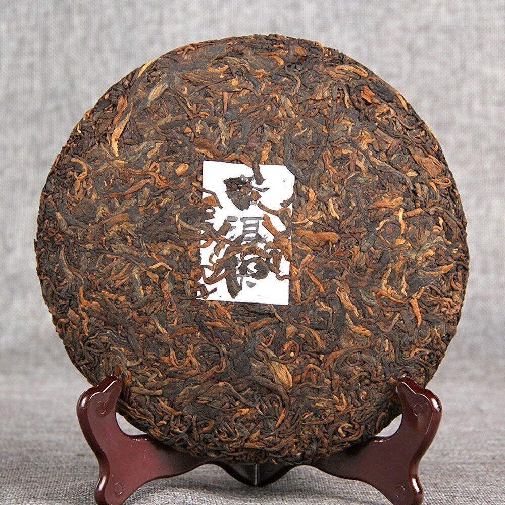 Old Tree Pure Material Ripe Puerh Tea Iceland Golden Bud Shu Puer Tea 357g