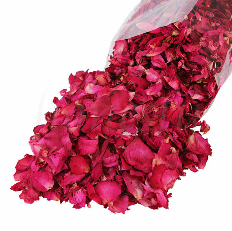 Dried Rose Petals Bath Tools Natural Flower Petal Spa Whitening Shower Baking