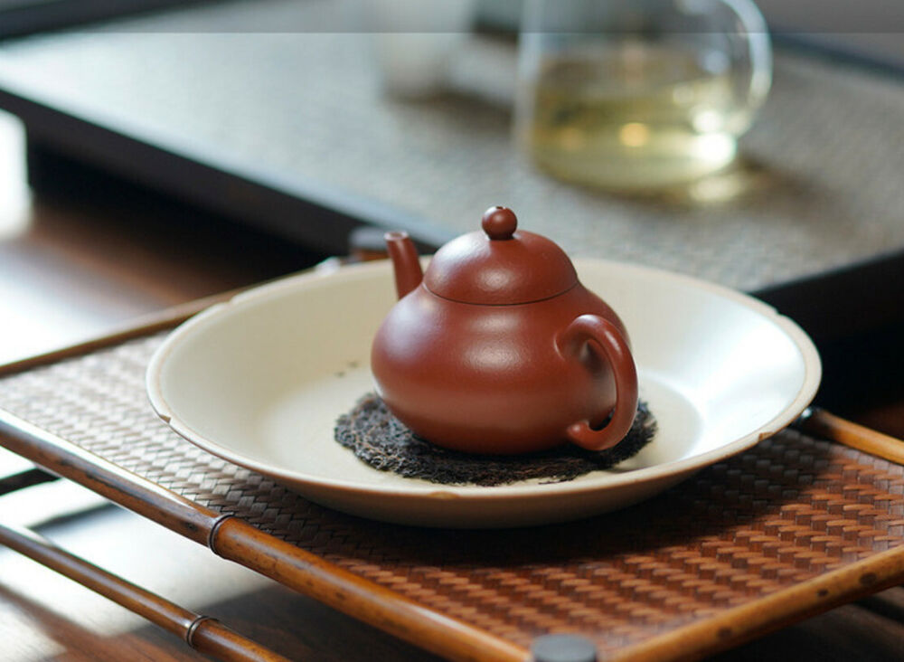 125cc chinese Yixing Handmade Zisha teapot Zhu Clay Pear Hu Gongfu Tea Pot