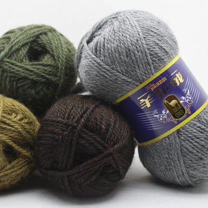 Hot Sale 100g Camel Velvet Thick Yarn Cashmere Hand Knitting Crochet Crafts Yarn