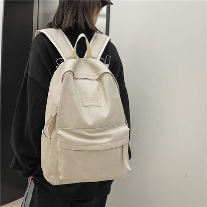 Women Man Backpack Leather Men's Backpacks Girl Back Pack Laptop Bag Travel Bag