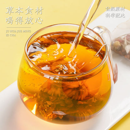 Chrysanthemum Cassia Seed Tea 180g Wolfberry Honeysuckle Tea to Relieve Fatigue
