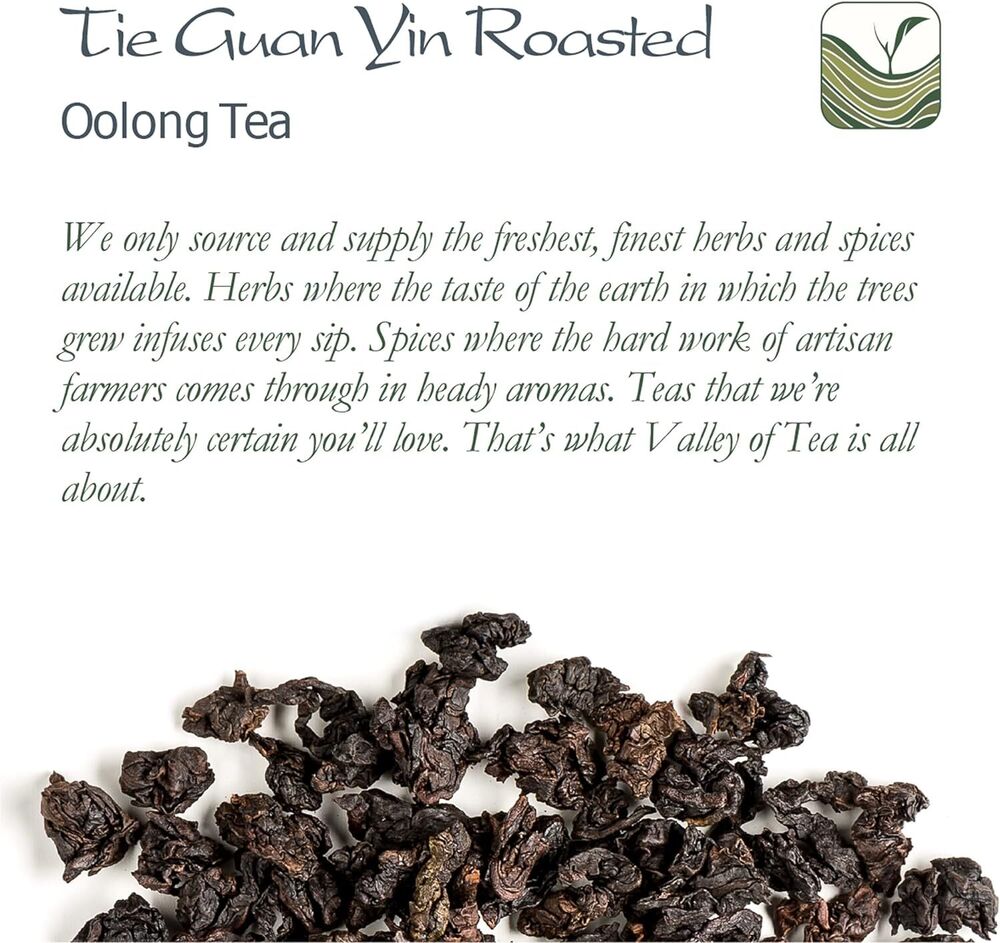 Oolong Tea - Roasted Iron Goddess of Mercy - Wu Long Tea - Tieguanyin 100g