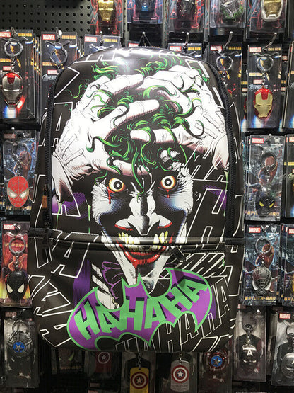 The Joker Rucksack Shoulder Bag Backpack Limited Bioworld Black DC Comics