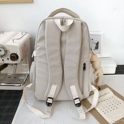 Nylon Women Backpack Female Students Schoolbag Simple Sense Travel bag