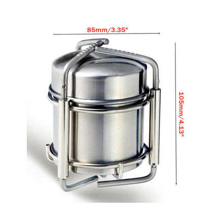 Portable Outdoor Picnic Liquid Burner Alcohol Stove Camping Hiking Storage Bag
