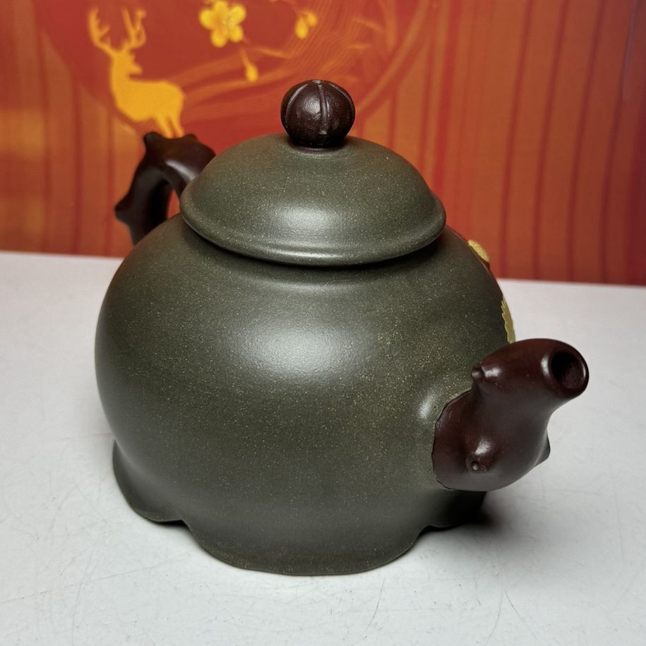 Vintage Chinese Yixing Purple Clay Teapot Zisha Ceremony Fashion Gift Teaware