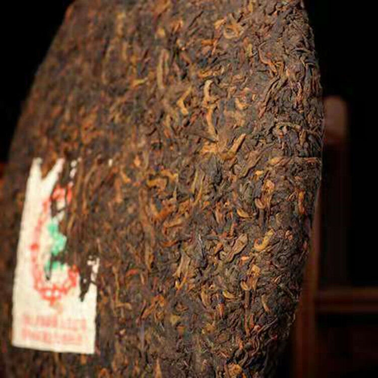 2006 CNNP Aged ZhongCha Green Seal Yunnan CHITSU PINGCHA Shu Puerh Ripe Tea 357g