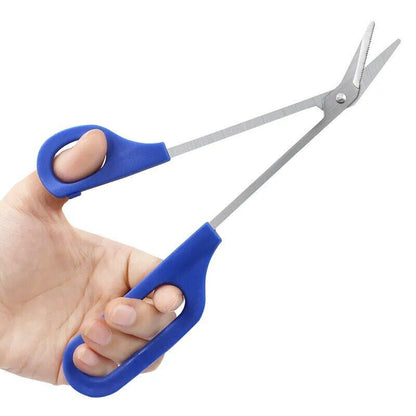 Long Nail Clipper Handle Toenail Scissors Extra Ergonomic Care Pedicure Cutter
