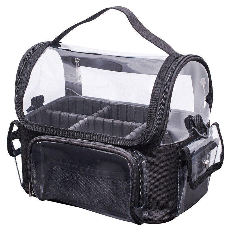 Waterproof Transparent PVC Wash Bag Portable Large Makeup Bag Travel Storage Bag