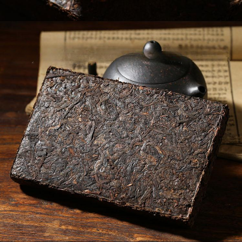 250g Yunnan Puerh Ripe Tea 2007 Year Old Puerh Tea Brick Premium Pu'er Black Tea