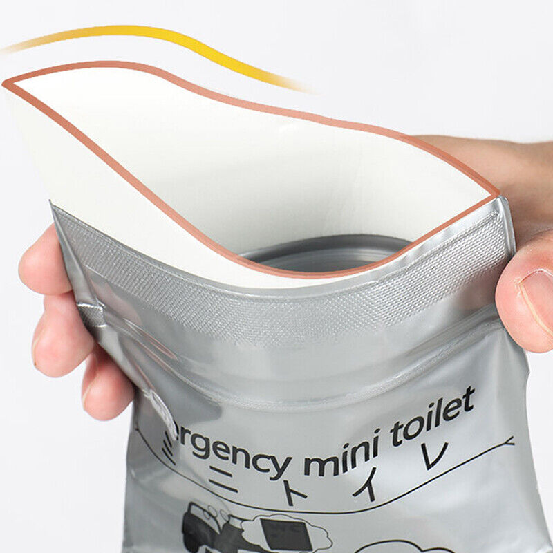 700ml Emergency Pee Bag Portable Disposable Car Urine Vomit Unisex Toilet “iy