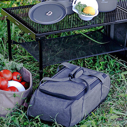 Portable Outdoor Picnic Camping Kitchenware Stove Pot Storage Bag Carry Handbag