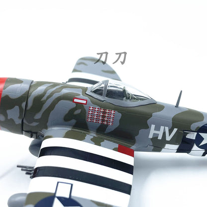 1:72 American P47d Fighter Ace Seat Aircraft Model Decoration