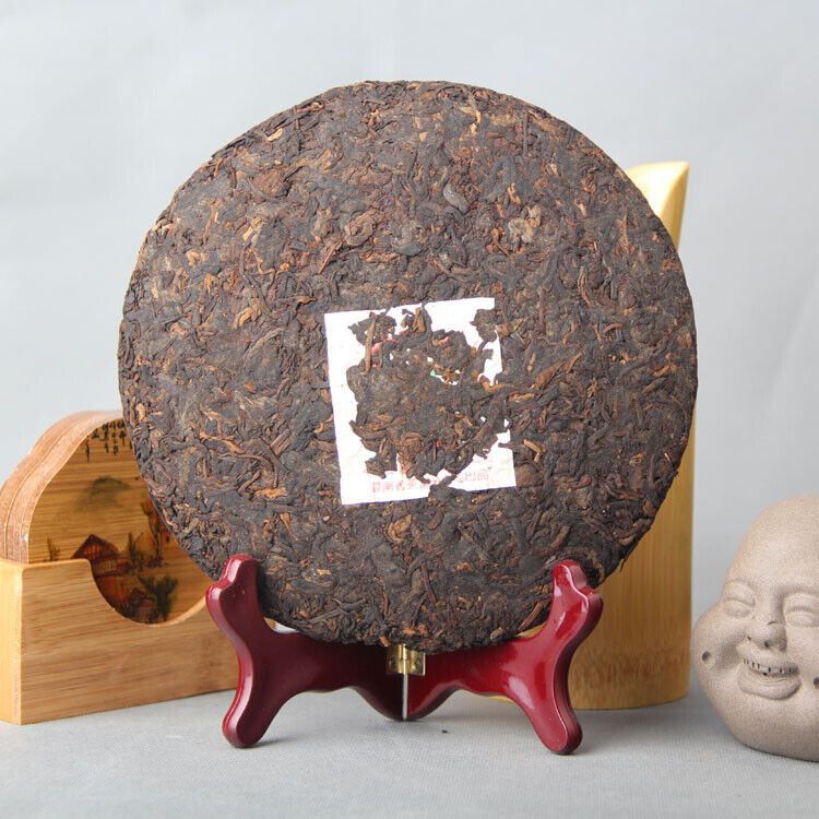 2006 CNNP Aged ZhongCha Green Seal Yunnan CHITSU PINGCHA Shu Puerh Ripe Tea 357g