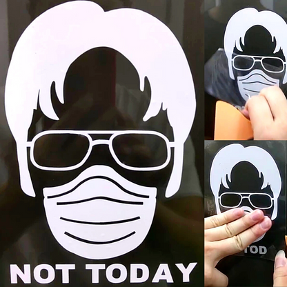 Estikers para Carro Coche Calcomanias Autos Carros Mask Face Mascara