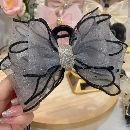 Women Hair Claw Lace Mesh Geometric Butterfly Vintage Elegant Clip Clamp Hairpin