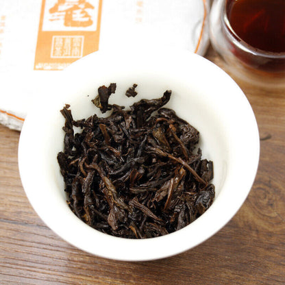 2019 Jinhao Pu 'er Tea Yunnan Brown Mountain Black Tea 200g Cake Tea