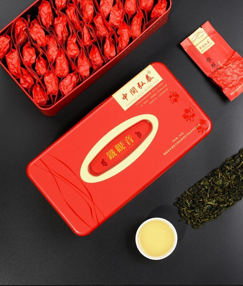 Classic Nongxiang Aroma Flavor * Anxi Tie Guan Yin Tea China Oolong Tea 250g Box